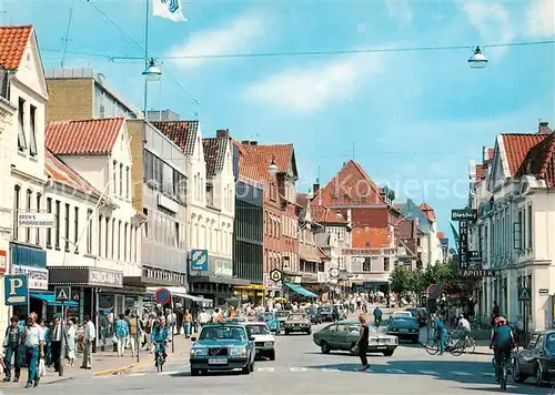 AK / Ansichtskarte  Sonderborg_DK Strassenpartie 