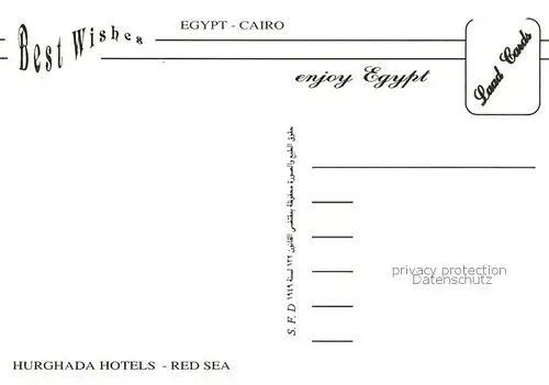 AK / Ansichtskarte  Hurghada_Egypt Hotels Red Sea 