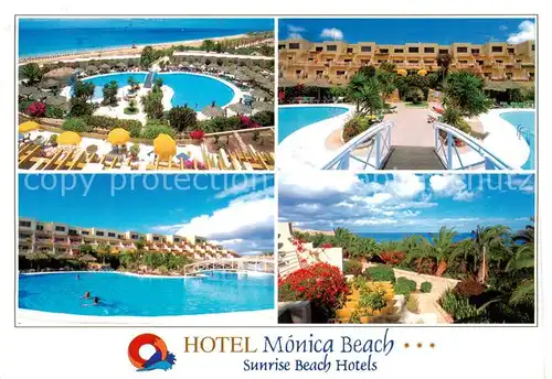 AK / Ansichtskarte 73859153 Fuerteventura Hotel Monica Beach Teilansichten 