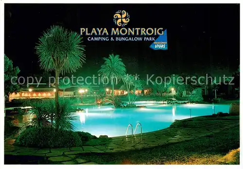 AK / Ansichtskarte 73859154 Cambrils_Costa_Dorada_ES Playa Montroig Camping et Bungalow Park 
