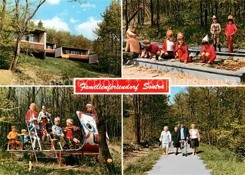 AK / Ansichtskarte 73859163 Sontra Familienferiendor Sontra Kinderspielplatz Waldweg Sontra