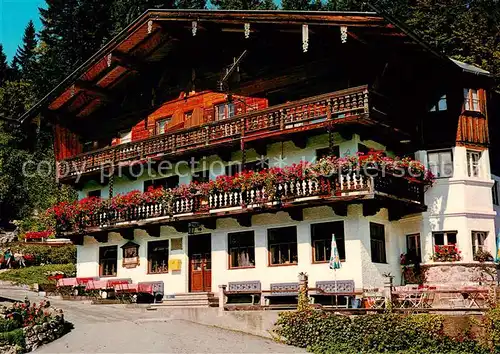 AK / Ansichtskarte  Bayrischzell Althistorische Gaststaette Zum feurigen Tatzelwurm Bayrischzell