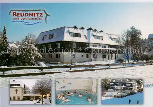 AK / Ansichtskarte  Reudnitz_Mohlsdorf Christl Ferienstaette Hallenbad Reudnitz Mohlsdorf