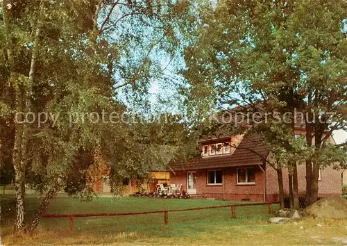 AK / Ansichtskarte 73859198 Niederhaverbeck_Bispingen Pension Waltraut Hillmer 