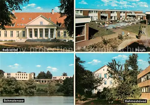 AK / Ansichtskarte  Bahrenhof Muetterkurheim Bahrenhof Buesum Schmalensee Dahmeshoeved Bahrenhof