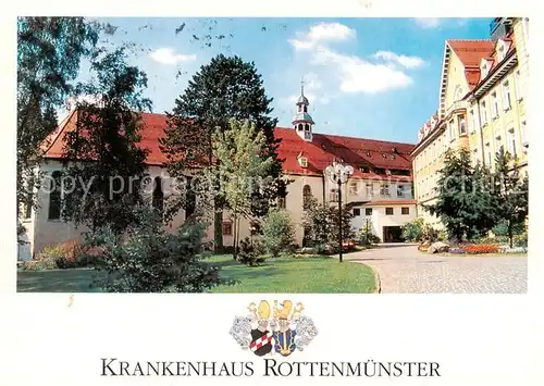 AK / Ansichtskarte  Rottweil_Neckar Krankenhaus Rottenmuenster Rottweil Neckar