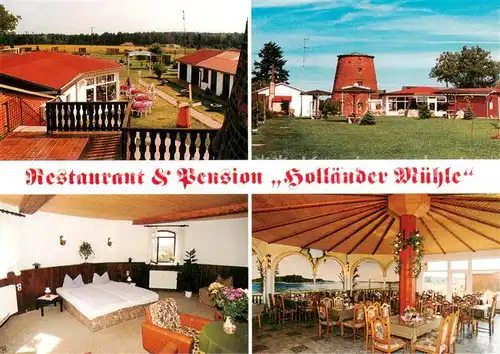 AK / Ansichtskarte 73859240 Rheinsberg Restaurant Pension Hollaender Muehle Muehlenzimmer Muehlenrestaurant Muehlbackofen Rheinsberg