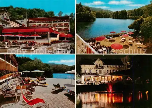 AK / Ansichtskarte 73859253 Bad_Lauterberg Kneipp Kurhotel Wiesenbeker Teich Terrasse Bad_Lauterberg