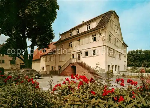 AK / Ansichtskarte  Schollbrunn_Waldbrunn Gasthof Pension Hirsch Schollbrunn Waldbrunn