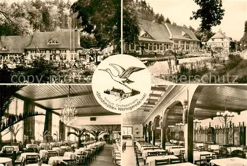 AK / Ansichtskarte  Wernigerode_Harz Konsum Grossgaststaette Storchmuehle Gastraeume Wernigerode Harz