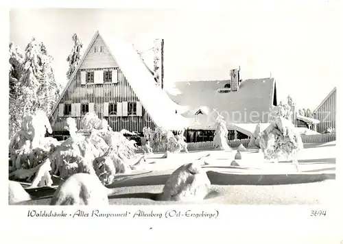 AK / Ansichtskarte  Altenberg__Osterzgebirge Waldschaenke Altes Raupennest 