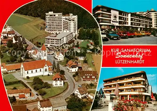 AK / Ansichtskarte 73859329 Luetzenhardt Kursanatorium Sonnenhof Luftbild Luetzenhardt