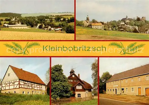 AK / Ansichtskarte 73859343 Kleinbobritzsch_Frauenstein_Sachsen Panorama Ortsansichten Kirche 