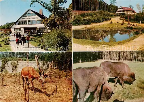 AK / Ansichtskarte  Vahrendorf_Siedlung Café Restaurant Hochwild-Schutzpark Schwarze Berge Vahrendorf Siedlung