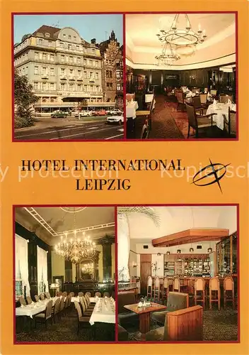 AK / Ansichtskarte  Leipzig Hotel International Restaurant Bar Leipzig