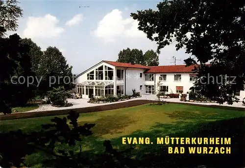 AK / Ansichtskarte  Bad_Wurzach Evang. Muetterkurheim Bad_Wurzach