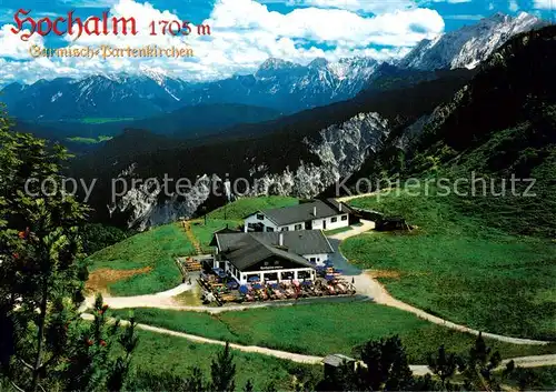 AK / Ansichtskarte  Garmisch-Partenkirchen Ferienhotel Haus Hammersbach Alpenpanorama Garmisch-Partenkirchen