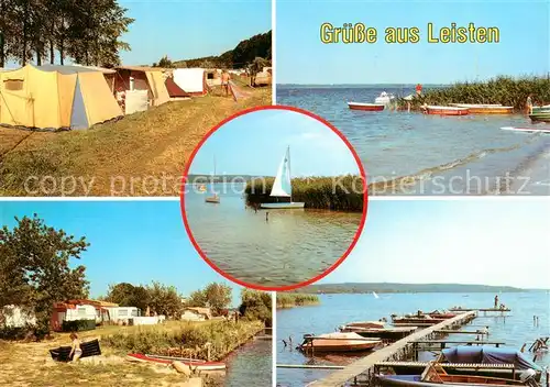 AK / Ansichtskarte  Leisten_Karow_Luebz Partie am Plauer See Campingplatz Mecklenburgische Seenplatte 