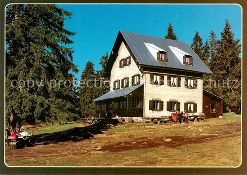 AK / Ansichtskarte  Spiegelau Waldschmidthaus auf dem Rachel Bayerischer Wald Spiegelau