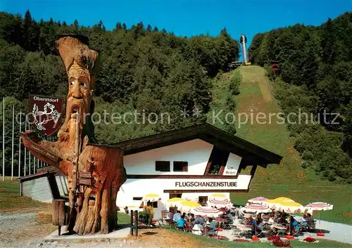 AK / Ansichtskarte  Oberstdorf Sepp Weilers Skiflugschanzenstube Holzschnitzereien Huber Karte Nr. 10.903 Oberstdorf