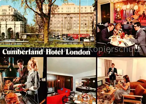 AK / Ansichtskarte 73859473 London__UK Cumberland Hotel Restaurant 