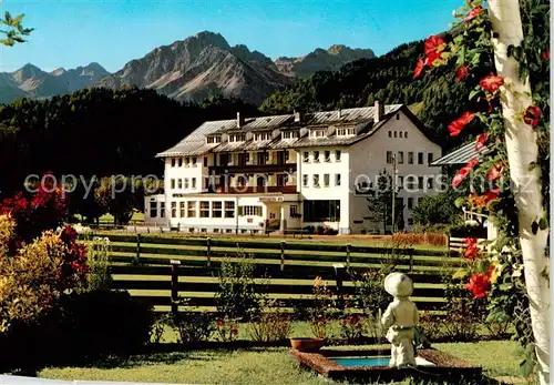 AK / Ansichtskarte  Oberstdorf Hotel Wittelsbacher Hof Alpenblick Oberstdorf