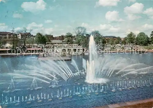 AK / Ansichtskarte 73859505 Hamburg Grossen Wasserspiele Planten en Blomen Ausstellungspark Hamburg