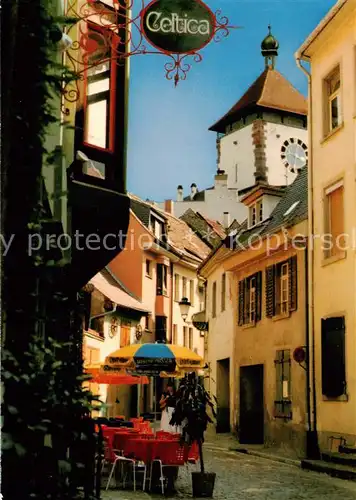 AK / Ansichtskarte  Freiburg_Breisgau Konviktstrasse Altstadt Freiburg Breisgau