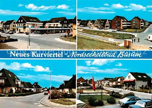 AK / Ansichtskarte  Buesum_Nordseebad Neues Kurviertel Buesum_Nordseebad