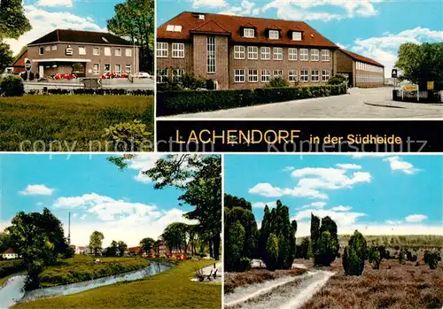 AK / Ansichtskarte 73859597 Lachendorf_Celle Teilansichten Landschaft Lueneburger Heide Lachendorf_Celle