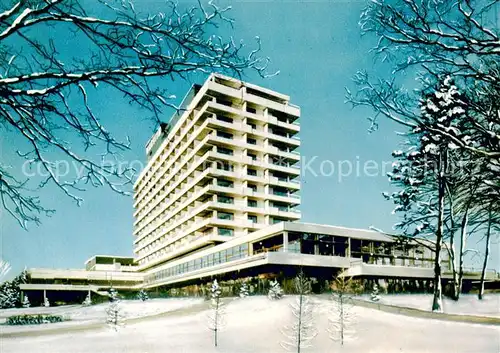 AK / Ansichtskarte  Timmendorf__Timmendorfer_Strand Maritim Hotel im Winter 