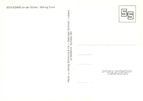 AK / Ansichtskarte 73859643 Schleswig_Schlei Wiking Turm Schleswig_Schlei