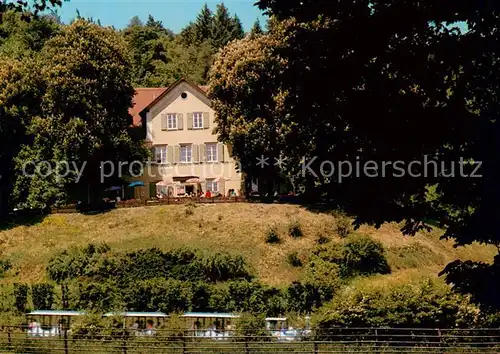 AK / Ansichtskarte  Bad_Kissingen Forsthaus Klaushof Restaurant Café am Wildpark Bad_Kissingen