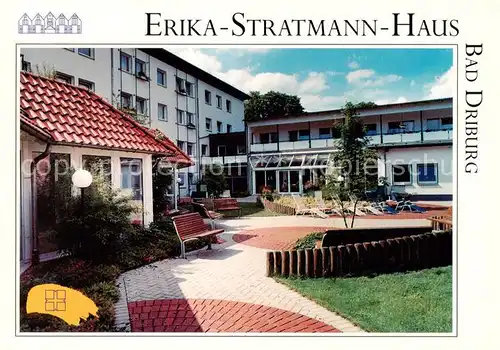 AK / Ansichtskarte 73859668 Bad_Driburg Erika Stratmann Haus Sanatorium Kurheim Bad_Driburg