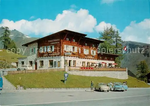 AK / Ansichtskarte  Grossglockner_3798m_Kaernten_AT Rasthaus Schoeneck mit Parkplatz Palik 