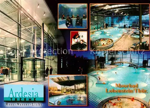 AK / Ansichtskarte  Bad_Lobenstein_Thueringen Ardesia Therme Moor Wasser Licht Bad_Lobenstein_Thueringen