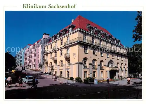 AK / Ansichtskarte  Bad_Elster Klinikum Sachsenhof Bad_Elster