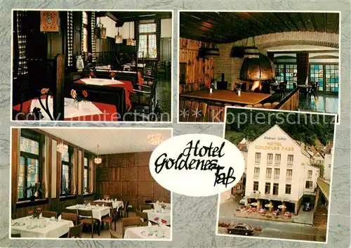 AK / Ansichtskarte  Freudenberg_Baden Hotel Goldenes Fass Freudenberg_Baden