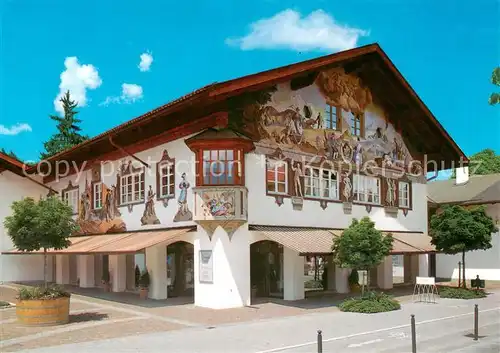 AK / Ansichtskarte  Garmisch-Partenkirchen Hotel Grasegger Garmisch-Partenkirchen