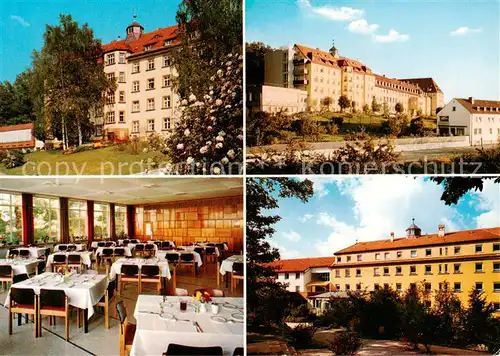 AK / Ansichtskarte  Gunzenhausen_Altmuehlsee Hensoltshoehe Kurheim Speisesaal Gunzenhausen Altmuehlsee