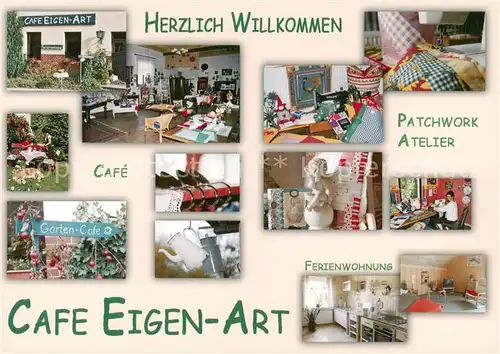 AK / Ansichtskarte  Boitzenburger_Land Cafe Eigen Art Patchwork Atelier Ferienwohnung Boitzenburger_Land
