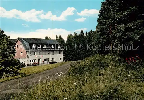 AK / Ansichtskarte  Schwarzenbach_Wald Gasthaus Pension Schlag Schwarzenbach Wald