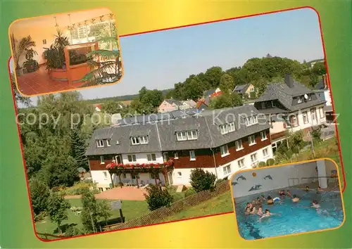 AK / Ansichtskarte  Reudnitz_Mohlsdorf Christliche Ferienstaette Reudnitz Hallenbad Reudnitz Mohlsdorf