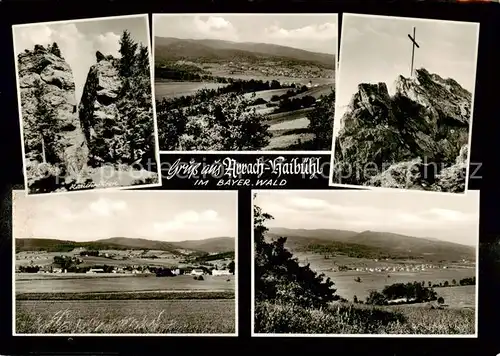 AK / Ansichtskarte 73859943 Haibuehl Rauchroehren Panorama Gipfelkreuz Haibuehl