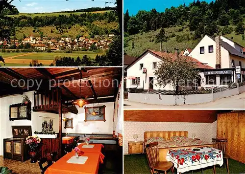 AK / Ansichtskarte  Kinding Cafe Pension Jurastueberl Gastraeume Panorama Kinding