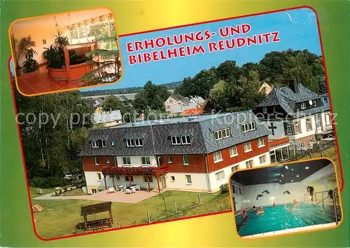 AK / Ansichtskarte  Reudnitz_Mohlsdorf Erholungs und Biebelheim Reudnitz Rezeption Hallenbad Reudnitz Mohlsdorf