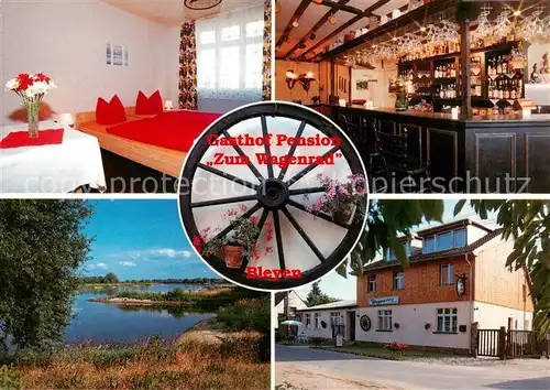 AK / Ansichtskarte 73859991 Bleyen Gasthof Pension Zum Wagenrad Bar Zimmer Panorama Bleyen