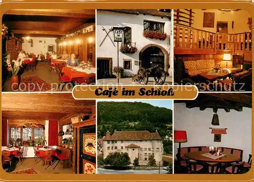 AK / Ansichtskarte 73860009 Glatt Cafe im Schloss Gastraeume Schlossansicht Glatt