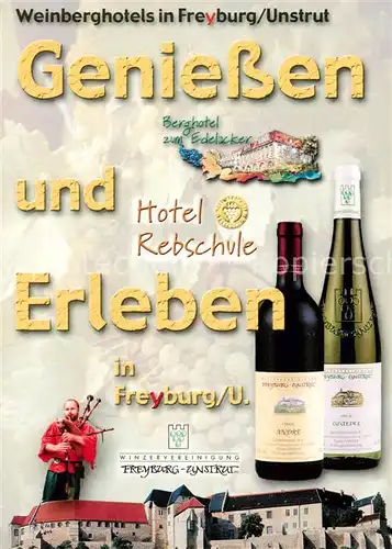 AK / Ansichtskarte 73860022 Freyburg_Unstrut Hotel Rebschule Freyburg_Unstrut