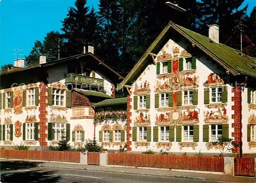 AK / Ansichtskarte  Oberammergau Kinderheim Haensel und Gretel Oberammergau